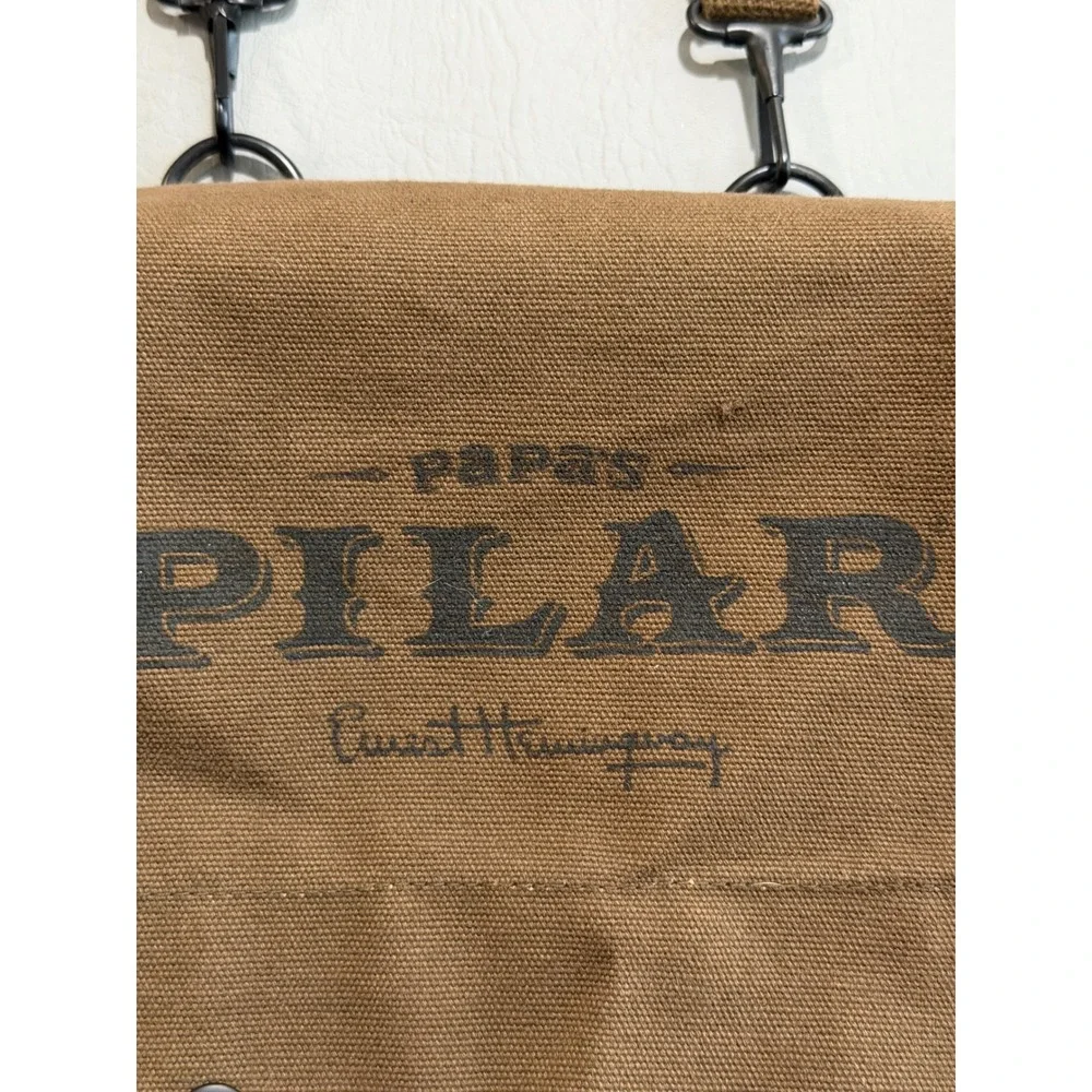 Rothco Papa's Pilar Ernest Hemingway Bag OS Brown Canvas Shoulder Satchel